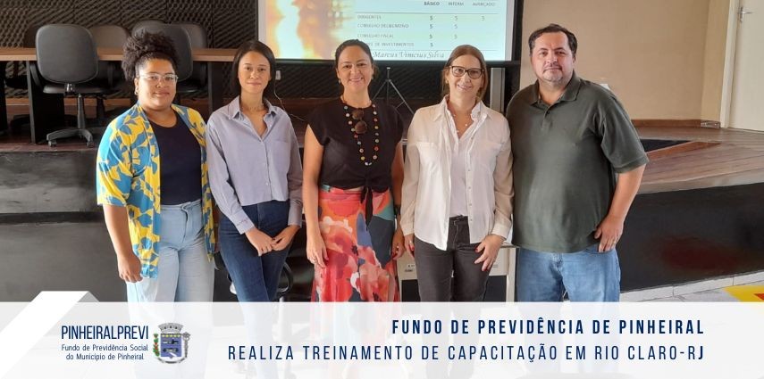 Treinamento Certificação Profissional da Secretária da Previdência